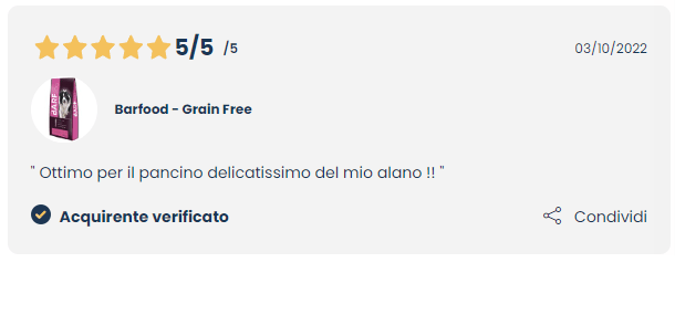 recensione barfood dai nostri clienti