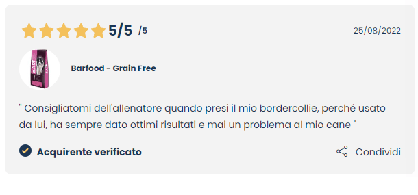 recensione barfood dai nostri clienti