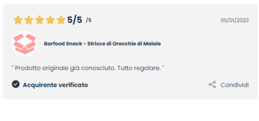 recensione barfood dai nostri clienti